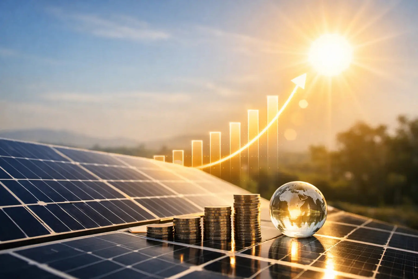 Energy Produced by Solar Panels per Day
