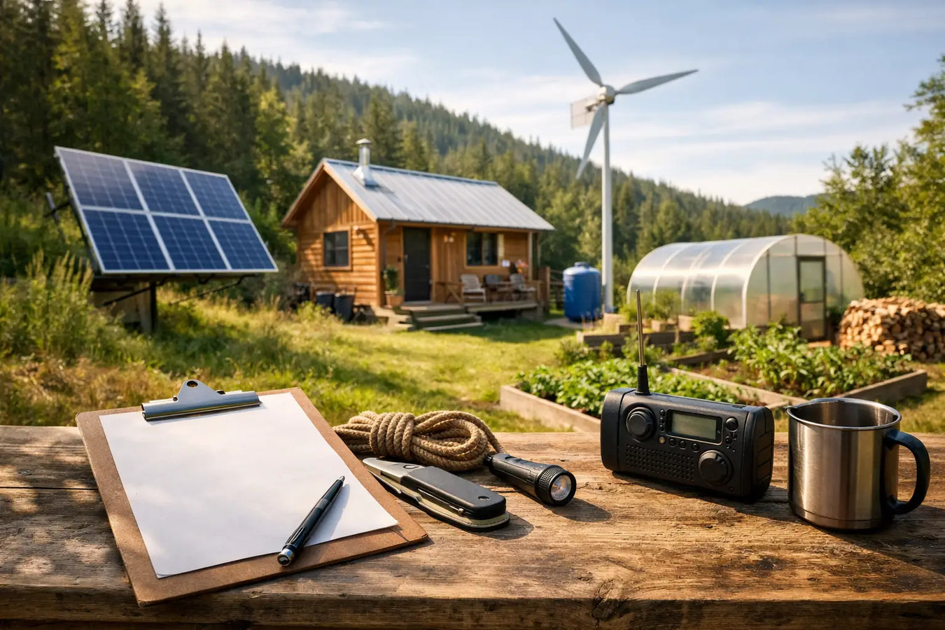 Off Grid Living List for a Reliable Setup