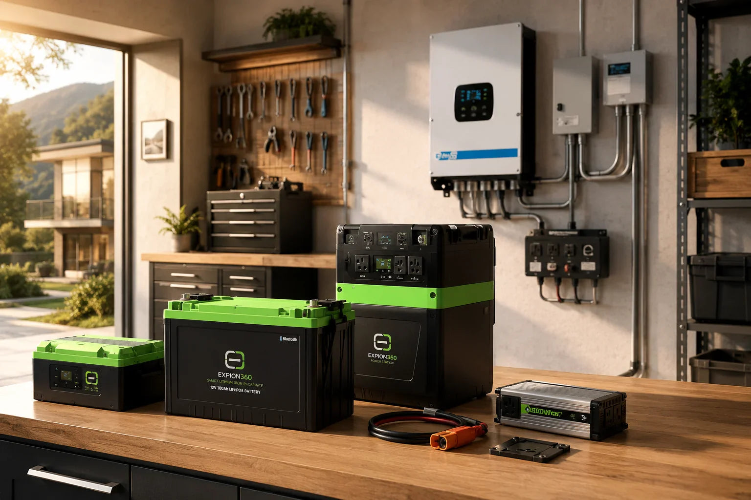 Expion360 Premium Lithium Batteries for RV, Solar & Off-Grid Power