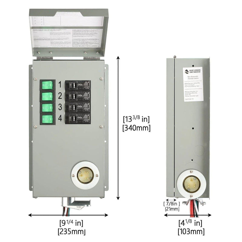 Nature's Generator Accessories 120V 15A 4-Circuit 