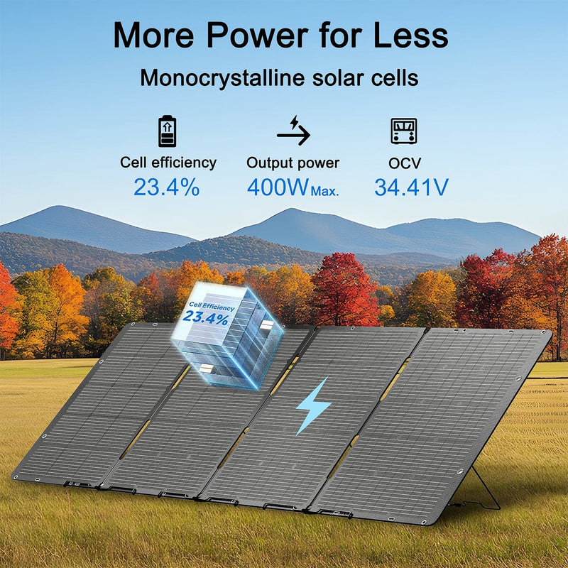 Nature's Generator Folding Solar Panel 400W NG400