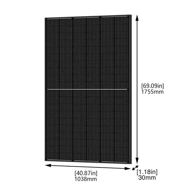Product 410 watt monocrystalline solar panel 2 pack