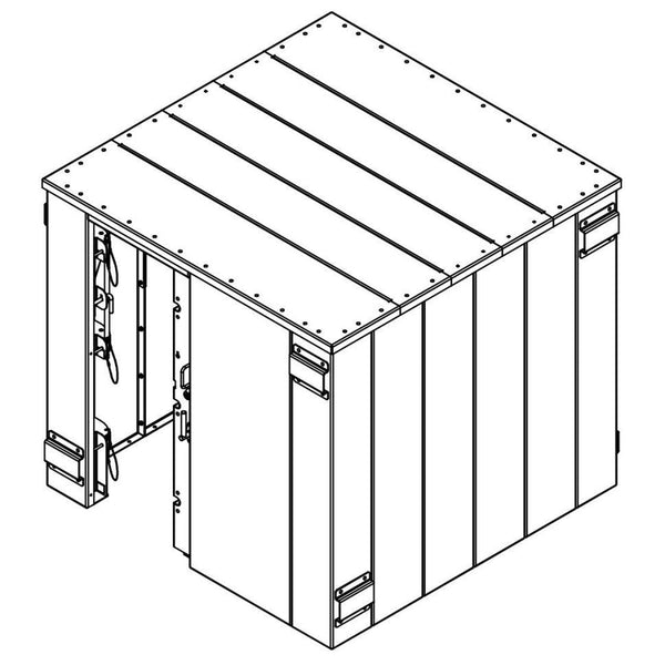 Swisher heavy duty mowerASwisher Storm Shelter 14 Person SR84X084G storm protection shelter