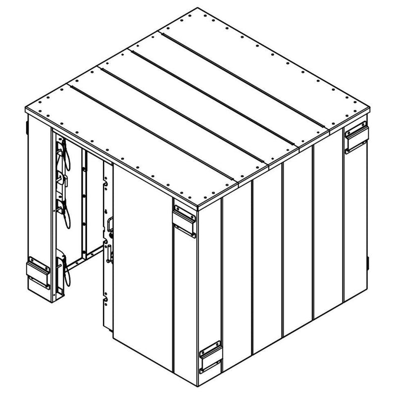Swisher heavy duty mowerASwisher Storm Shelter 14 Person SR84X084G storm protection shelter