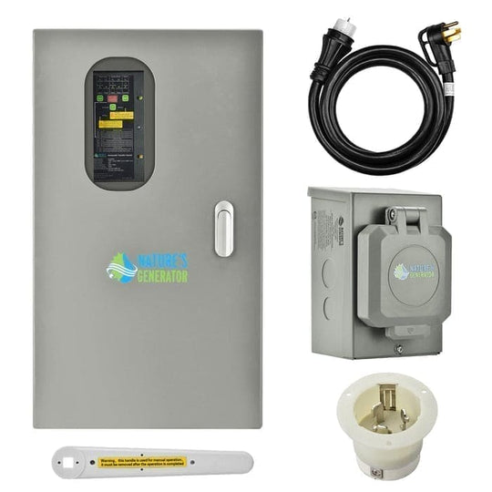 Nature's Generator Grid Tie 10kW With Transfer Switch MYGRID10KTS