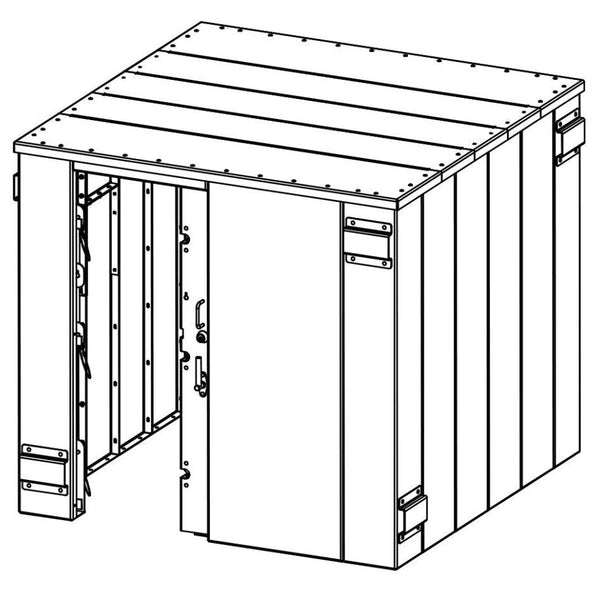 Swisher heavy duty mowerASwisher Storm Shelter 14 Person SR84X084G storm protection shelter