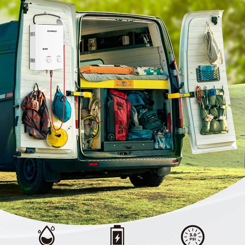 Camplux AY132 Portable Propane Water Heater