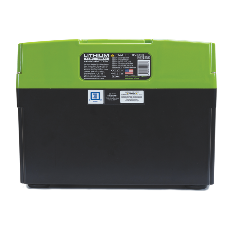 Expion360 12V 368Ah LiFePO4 Lithium Battery EX1