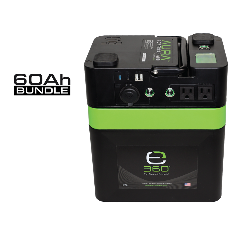 Expion360 60Ah AURA Powercap 600W Inverter Power System