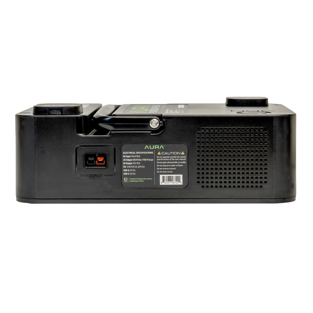 Expion360 AURA Powercap 600W inverter for Group 24 batteries front view