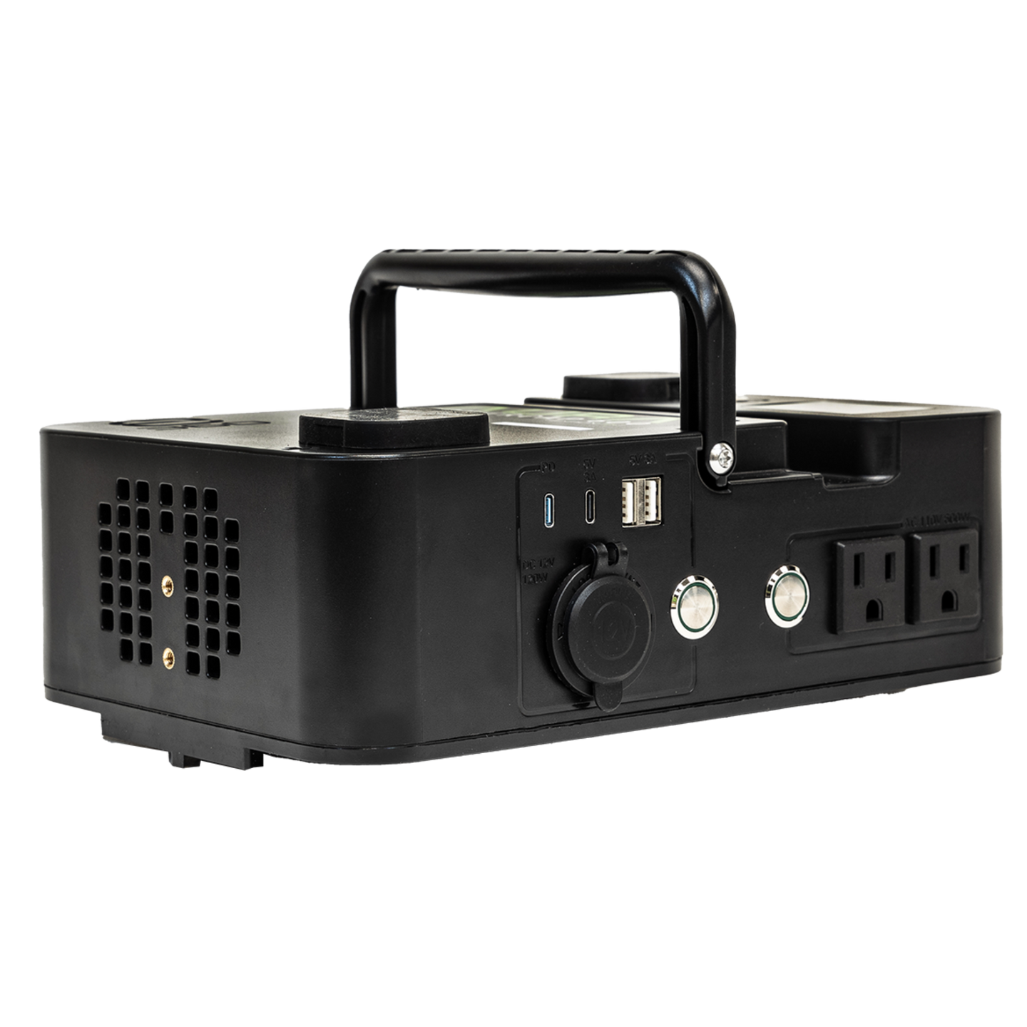 Expion360 AURA Powercap 600W inverter for Group 24 batteries front view