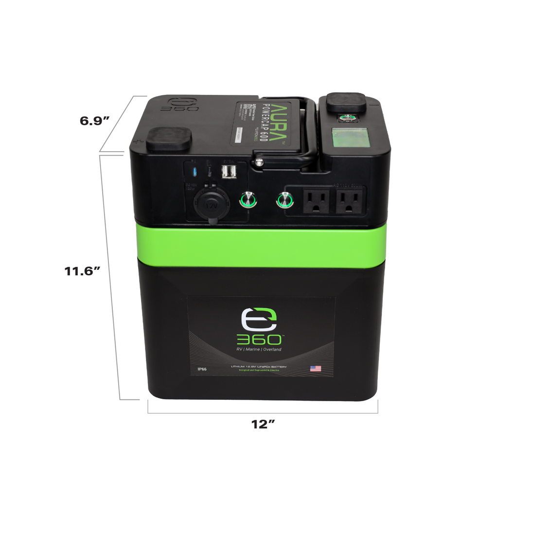 Expion360 60Ah AURA Powercap 600W Inverter Power System