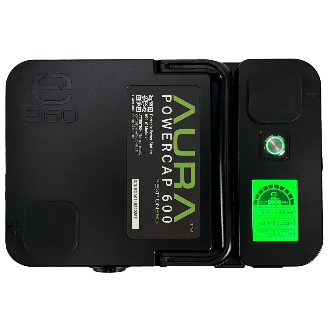 Expion360 60Ah AURA Powercap 600W Inverter Power System