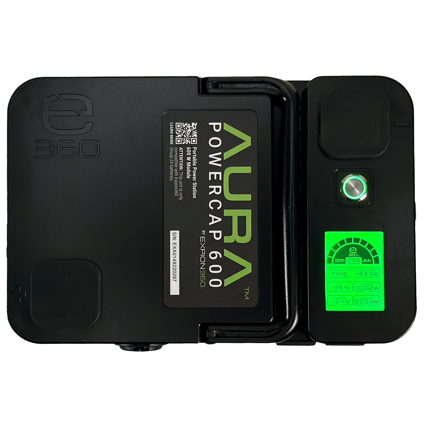 Expion360 60Ah AURA Powercap 600W Inverter Power System