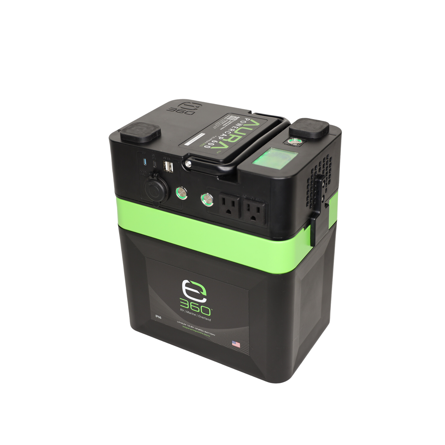 Expion360 60Ah AURA Powercap 600W Inverter Power System