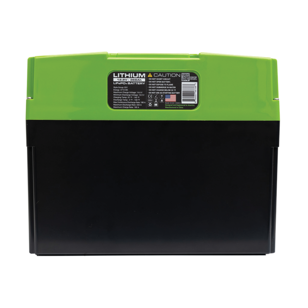 Expion360 EX1 12V 368Ah LiFePO4 lithium battery with Bluetooth functionality