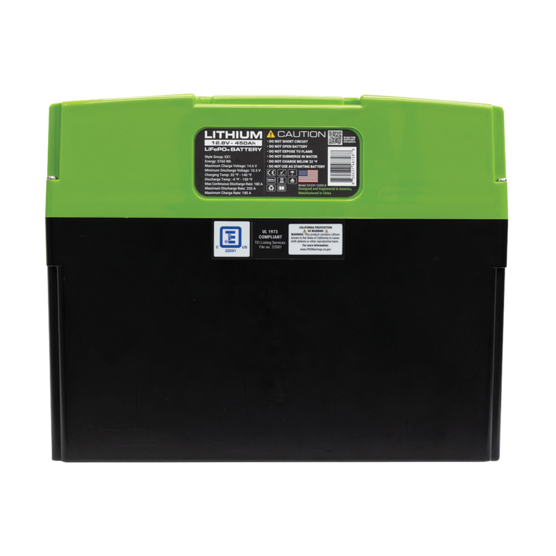 Expion360 12V 450Ah LiFePO4 Lithium Battery EX1 Bluetooth