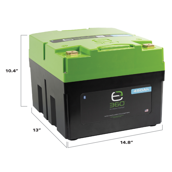 Expion360 12V 450Ah LiFePO4 Lithium Battery EX1 Bluetooth
