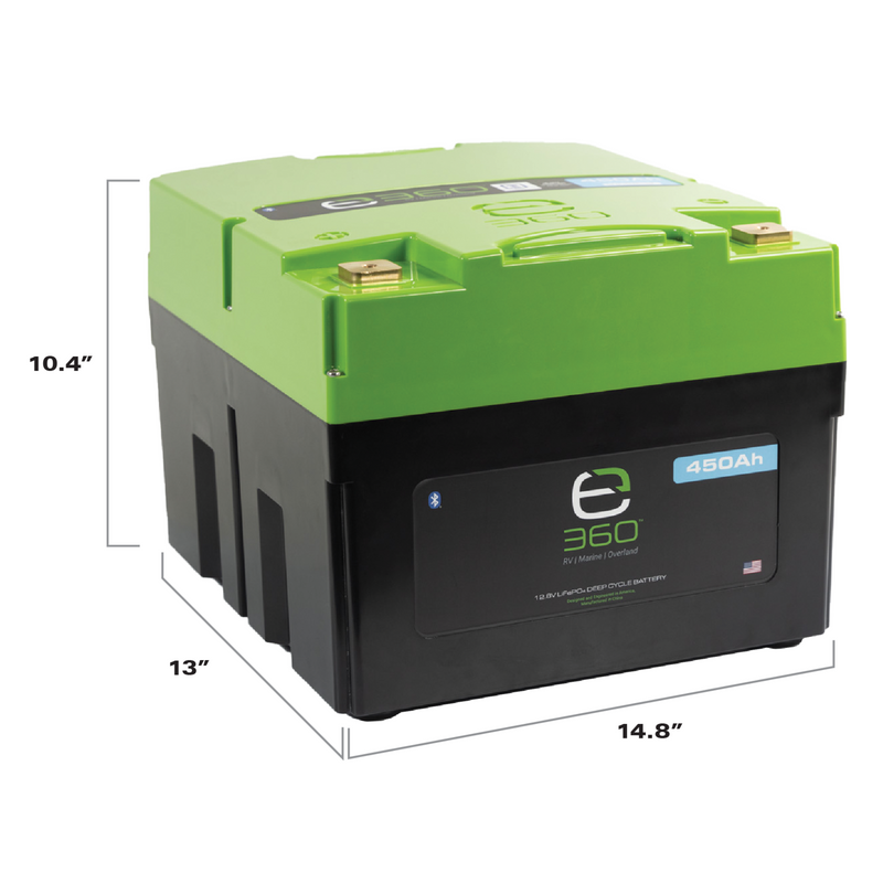 Expion360 12V 450Ah LiFePO4 Lithium Battery EX1 Bluetooth