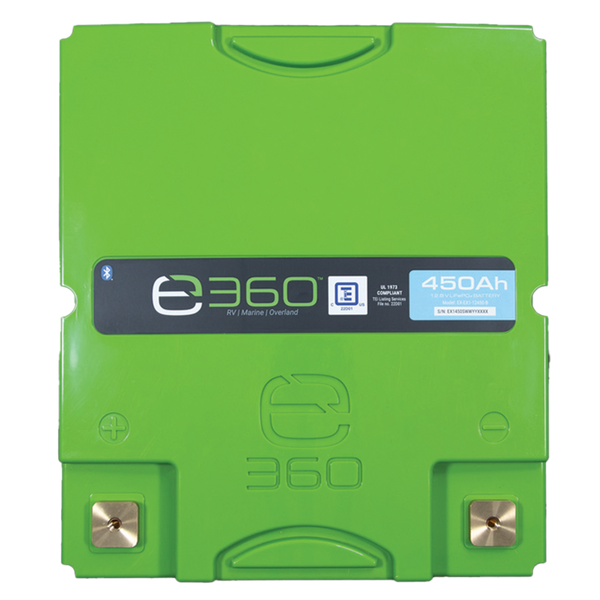 Expion360 12V 450Ah LiFePO4 Lithium Battery EX1 Bluetooth