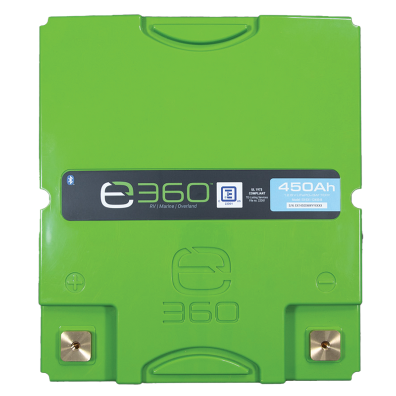 Expion360 12V 450Ah LiFePO4 Lithium Battery EX1 Bluetooth