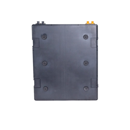 Expion360 48V 60Ah LiFePO4 lithium battery with Bluetooth and heated features in black.