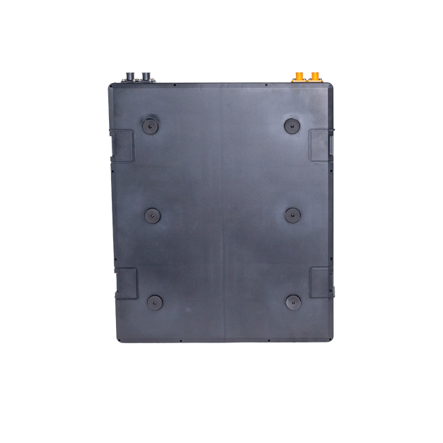Expion360 48V 60Ah LiFePO4 lithium battery with Bluetooth and heated features in black.