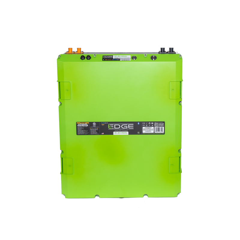Expion360 48V 60Ah LiFePO4 lithium battery with Bluetooth and heated terminals.