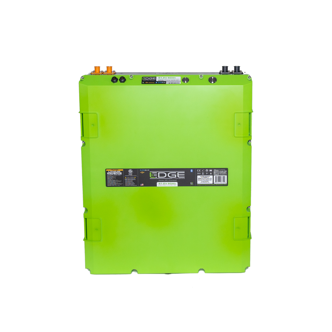 Expion360 48V 60Ah LiFePO4 lithium battery with Bluetooth and heated terminals.