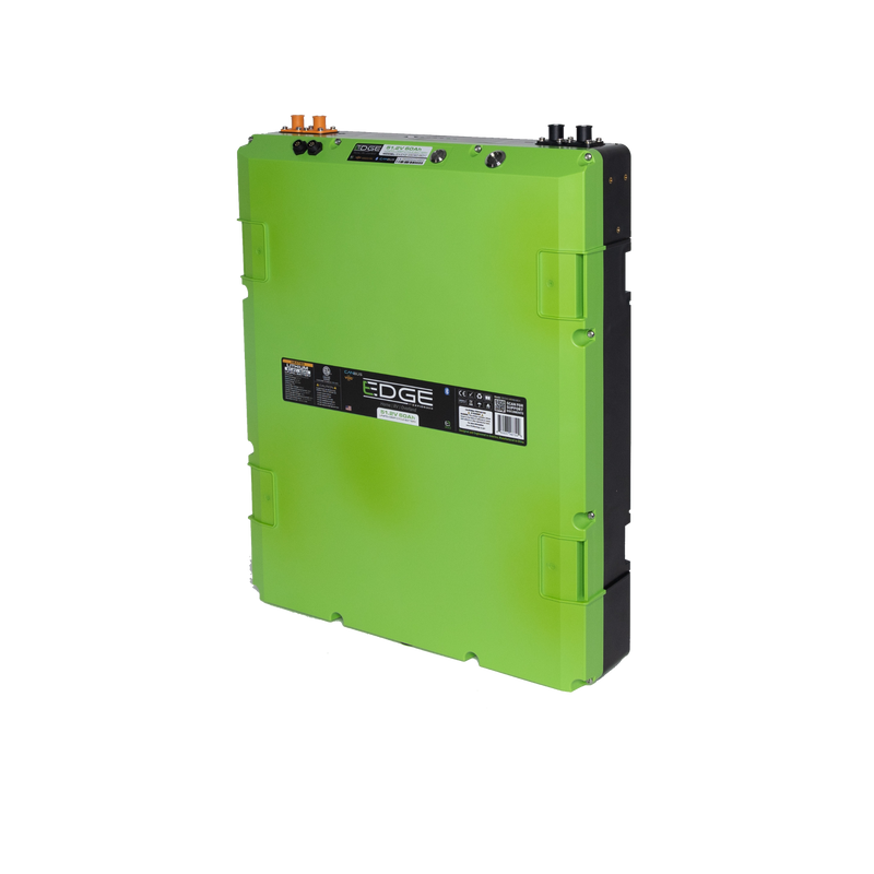 Expion360 48V 60Ah LiFePO4 lithium battery with Bluetooth and heated features in black.