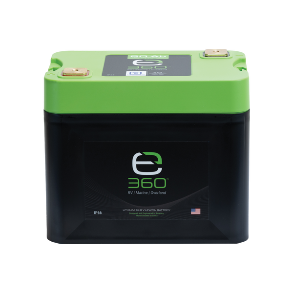 Expion360 12V 60Ah LiFePO4 Lithium Battery Group 24
