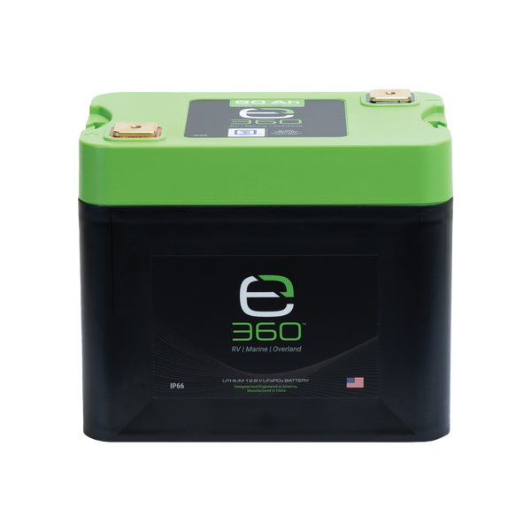 Expion360 12V 80Ah LiFePO4 Lithium Battery  Group 24