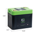 Expion360 12V 95Ah LiFePO4 lithium battery, Group 24 design with black casing and wiring ports.