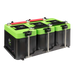 Triple mounting kit with three battery holders for Group 24 batteries