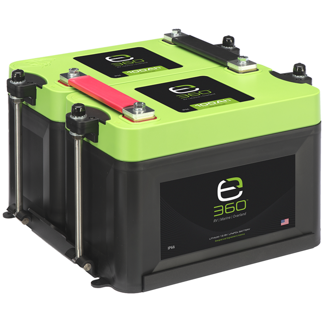 Expion360 Dual Mounting Kit for Group 27 Batteries