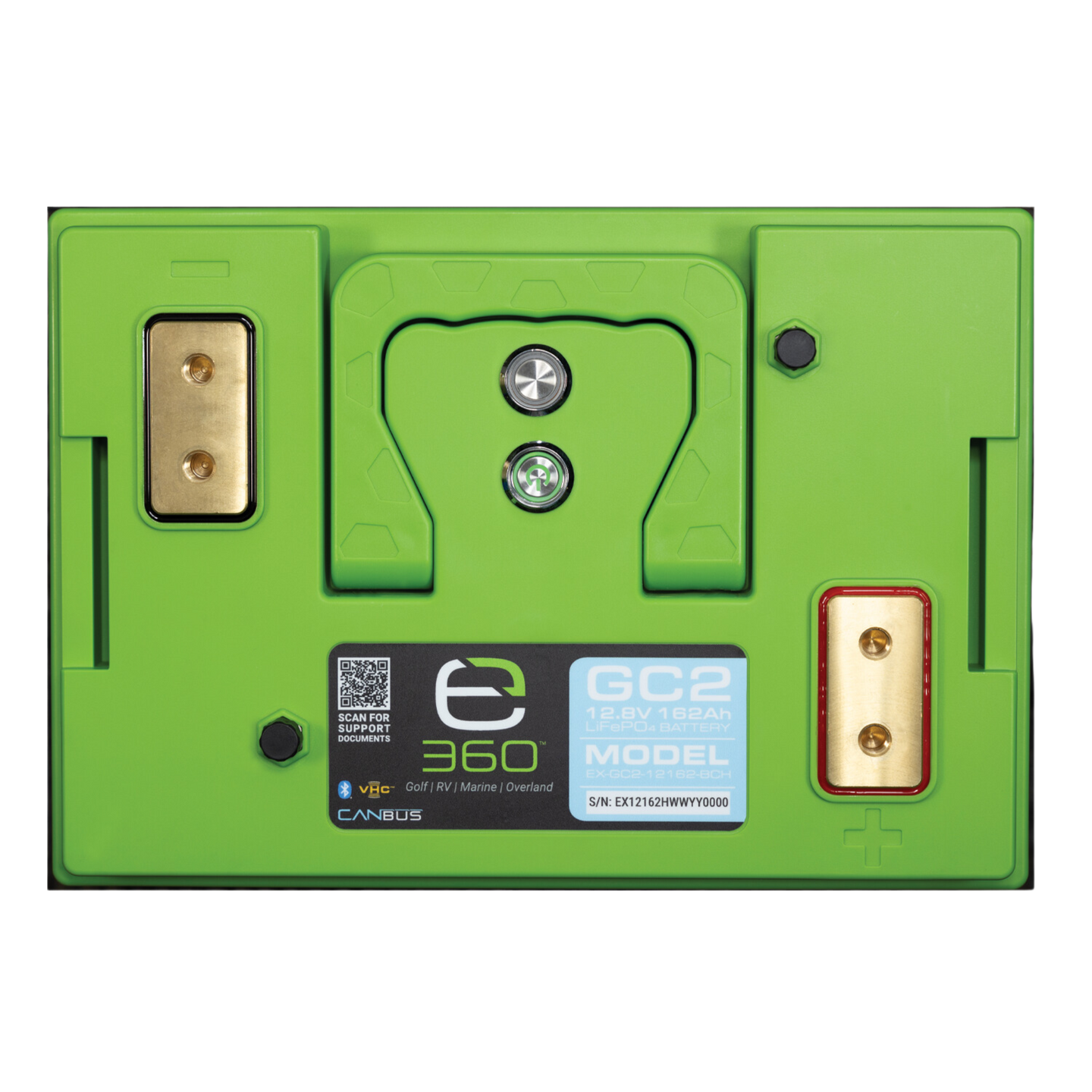 Expion360 12V 162Ah LiFePO4 Lithium Battery GC2 Bluetooth & Heated