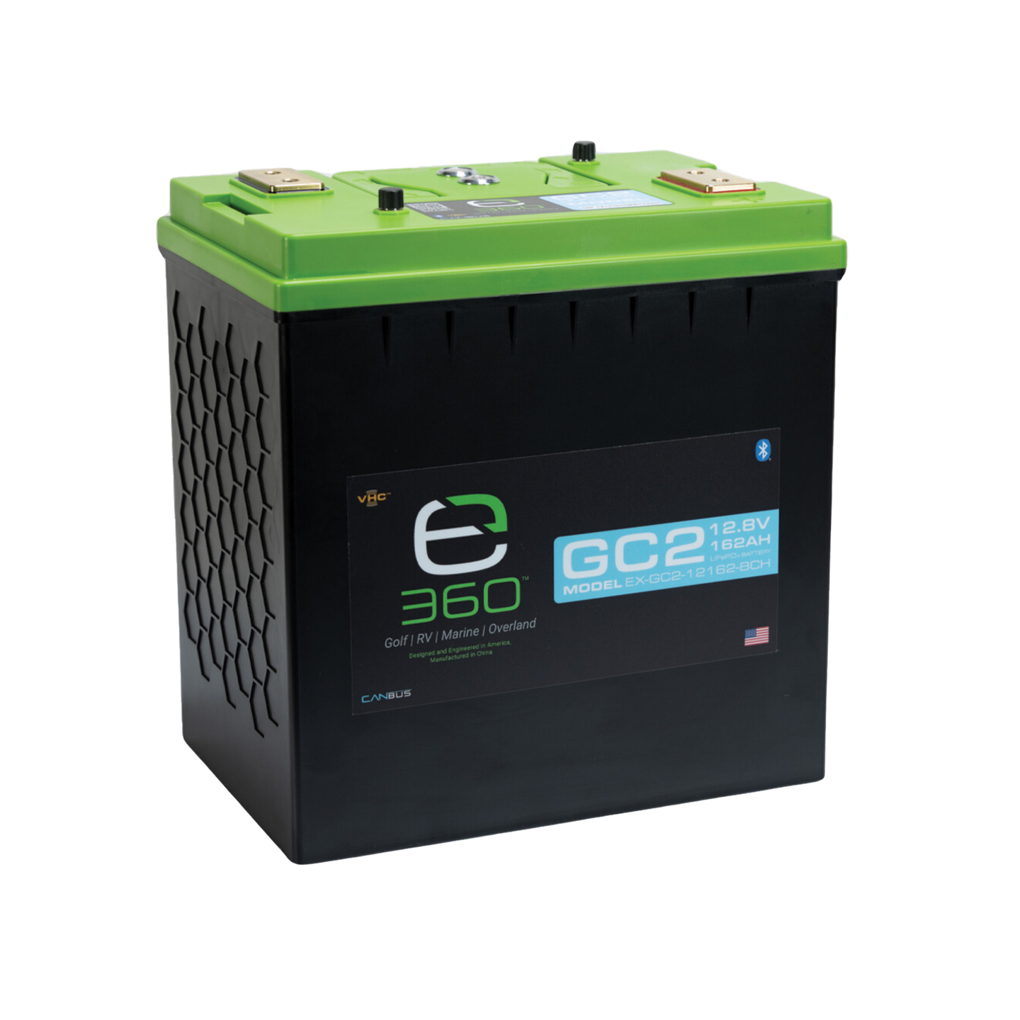Expion360 12V 162Ah LiFePO4 Lithium Battery GC2 Bluetooth & Heated