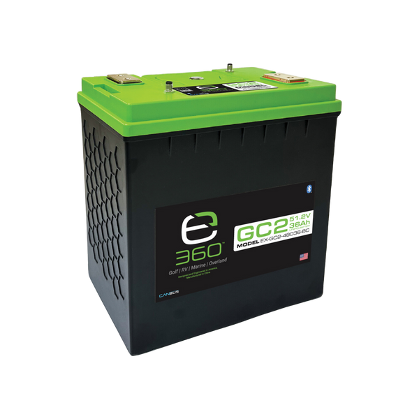 Expion360 48V 36Ah LiFePO4 lithium battery with Bluetooth functionality