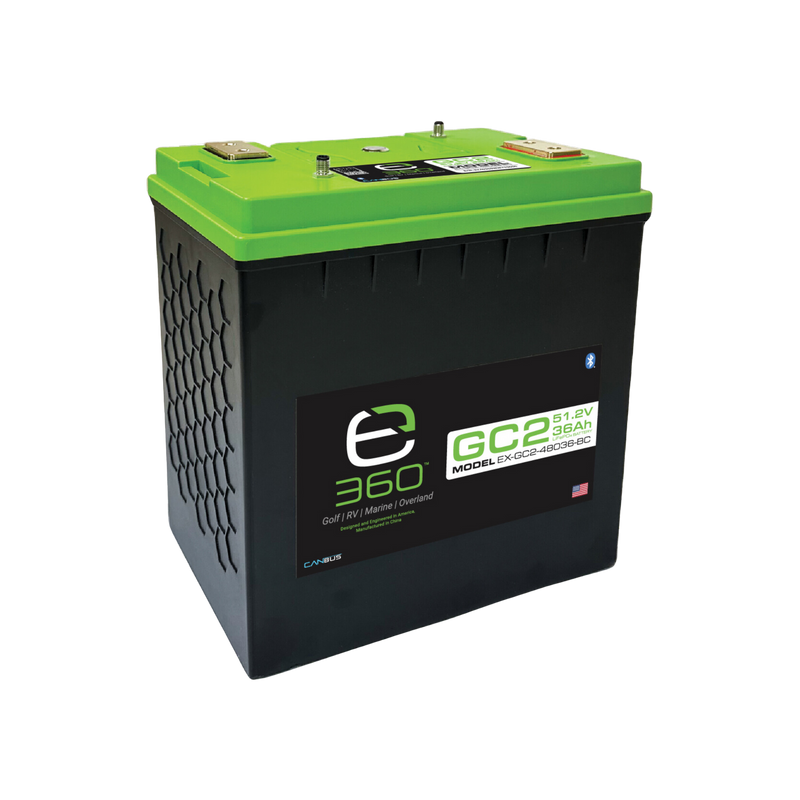 Expion360 48V 36Ah LiFePO4 lithium battery with Bluetooth functionality