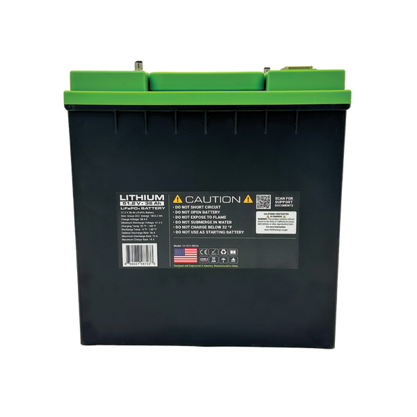 Expion360 48V 36Ah LiFePO4 lithium battery with Bluetooth functionality