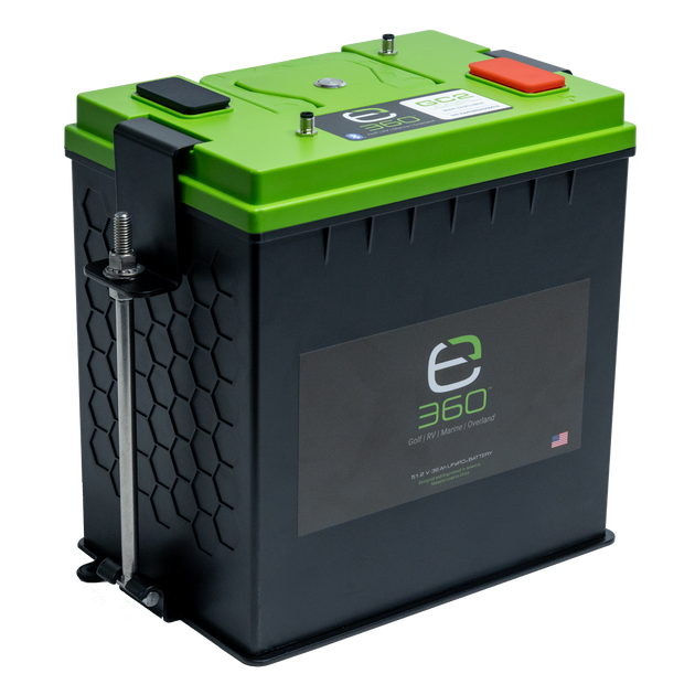 Single mounting kit with black plastic clips for GC2 battery