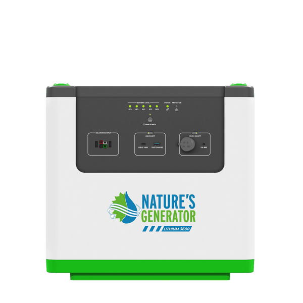 Nature's Generator Power Pod Lithium 3600 LG3600