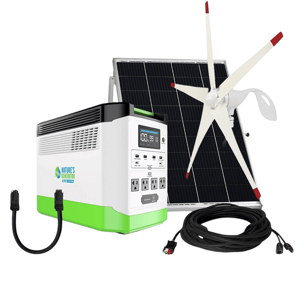 Nature's Generator Lithium Solar and Wind Generator 1800