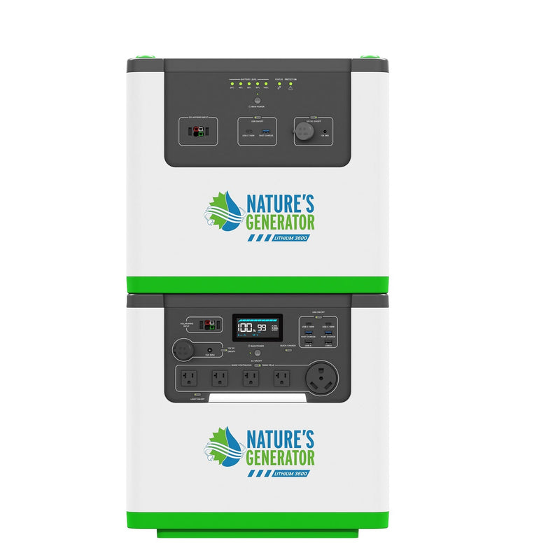 Nature's Generator Lithium 3600 Solar and Wind Generator NG3600
