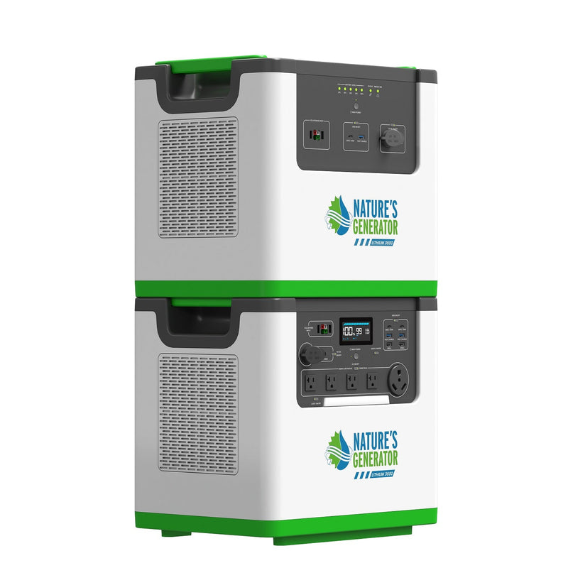 Nature's Generator Lithium 3600 Solar and Wind Generator NG3600