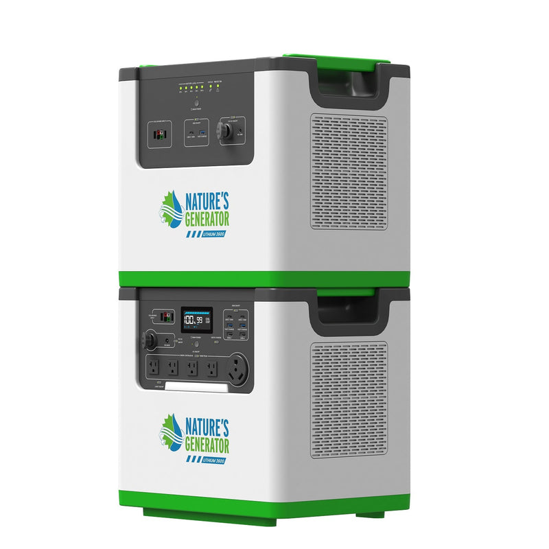 Nature's Generator Lithium 3600 Solar and Wind Generator NG3600