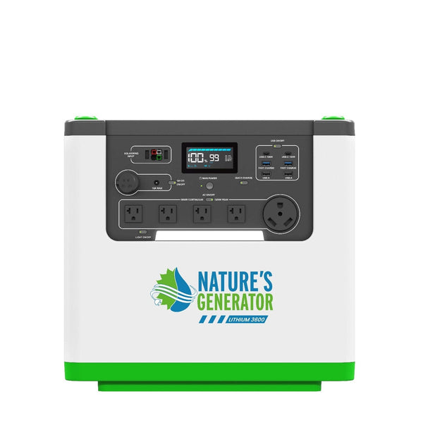Nature's Generator Lithium 3600 Solar and Wind Generator NG3600