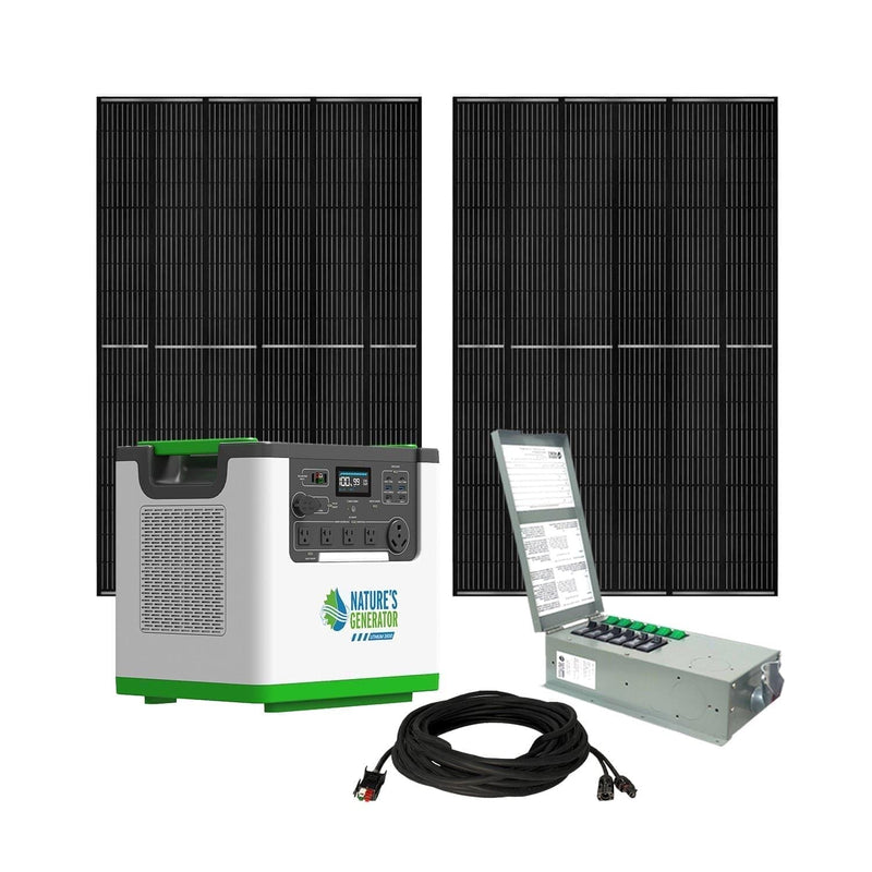 Nature's Generator Solar Generator Lithium 3600