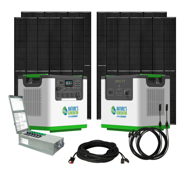 Nature's Generator Solar Generator Lithium 3600