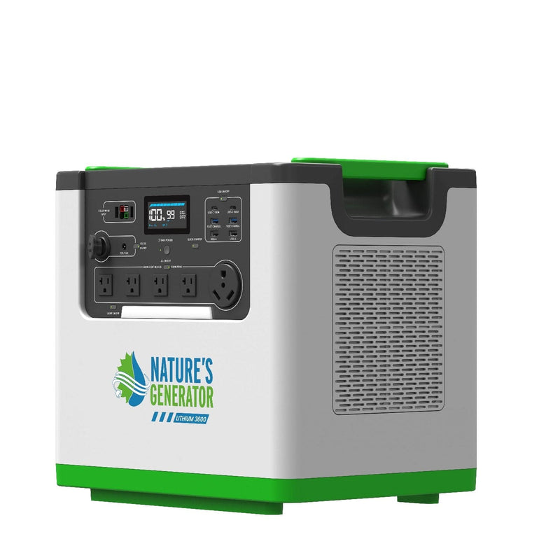 Nature's Generator Lithium 3600 Solar and Wind Generator NG3600